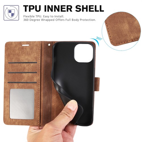 For iPhone 16 15 14 13 12 11 Pro Max Leather Women Wallet Flip Case Stand Cover - Picture 40 of 68