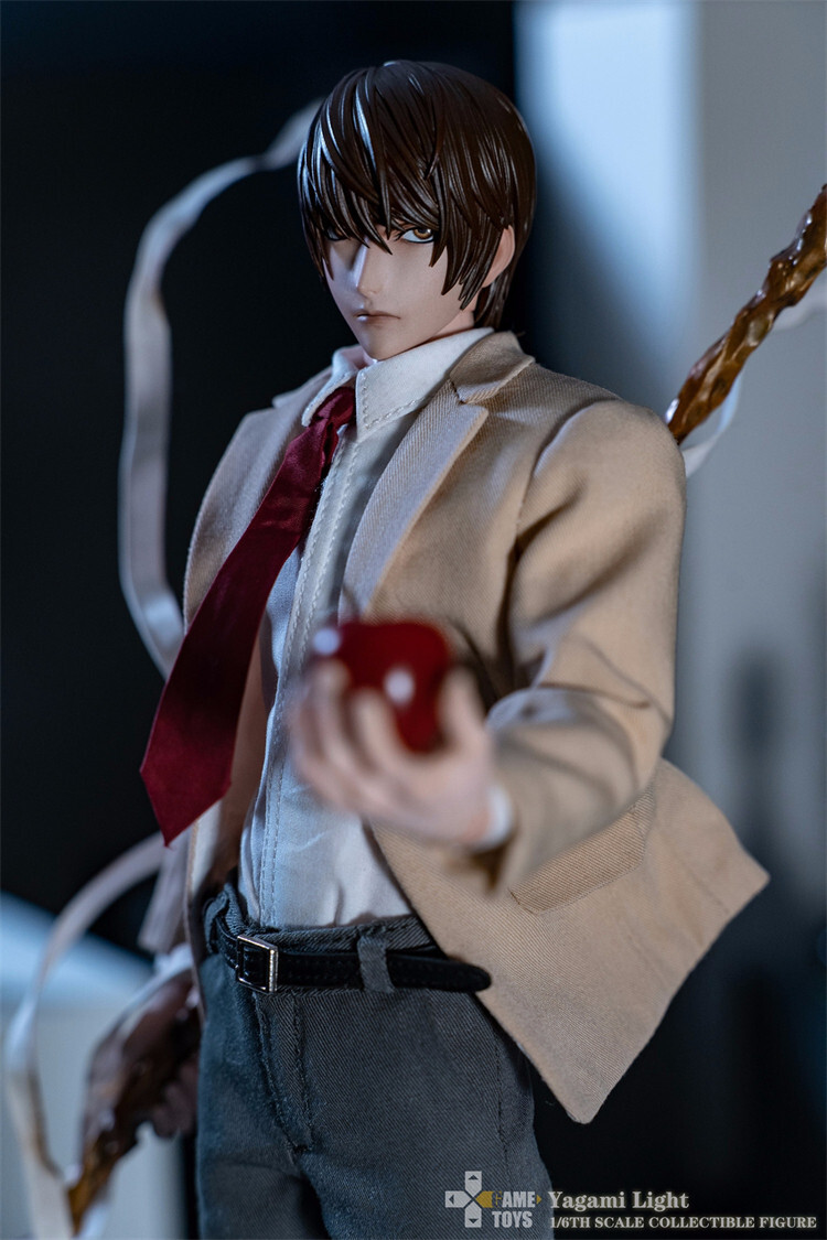 GAMETOYS GT-008UP 1/6 DEATH NOTE Yagami Light Action Figure In