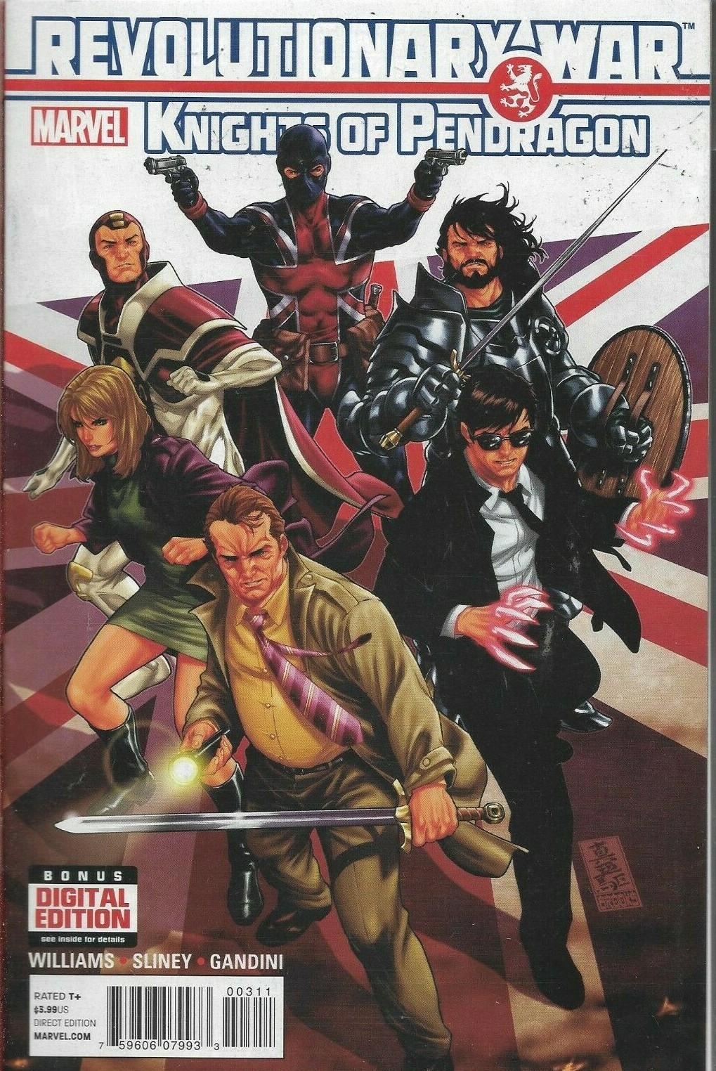 REVOLUTIONARY WAR Knights of Pendragon - Back Issue (S)