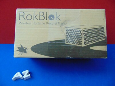 Rokblok Wireless Portable Record Player - SJ Sharks New in Box
