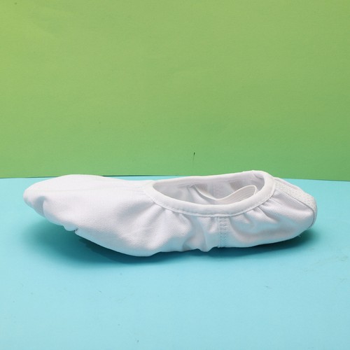 DE Kinder Mädchen Leinwand Weich Ballettschuhe Ballerinas Schuhe Gymnastik Latin - Bild 20 von 55
