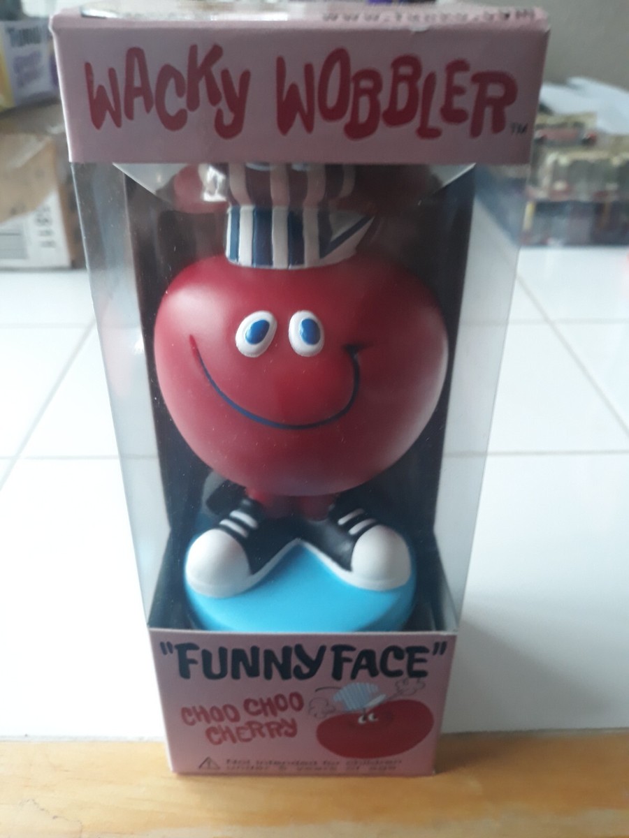 Funny Face Wacky Wobbler フィギュア　6コセット Funko 00057 Wacky Wobbler Funny Face - Choo Choo Cherry Pop