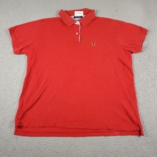 Tommy Hilfiger Polo Shirt Mens XL Red Casual Short Sleeve 