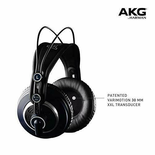 AKG K240 MKII Semi-open Over-Ear Headphones - Black for sale online | eBay