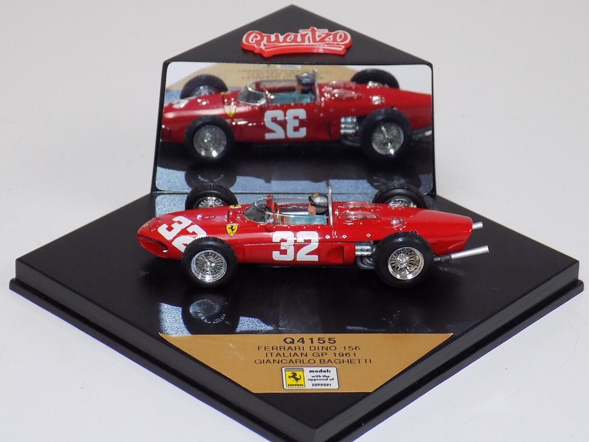 1/43 Quartzo F1 Ferrari Dino 156 Car #32 from 1961 Italian