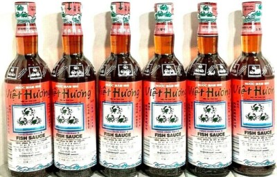 Three Crabs Brand Fish Sauce 24 oz ( Pack of 6 ) 