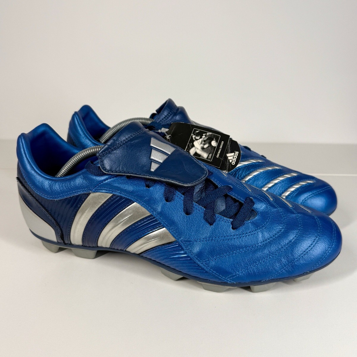 Adidas Predator Pulse Pulsado II TRX FG Men’s Football Boots UK Size 12  Blue NWT