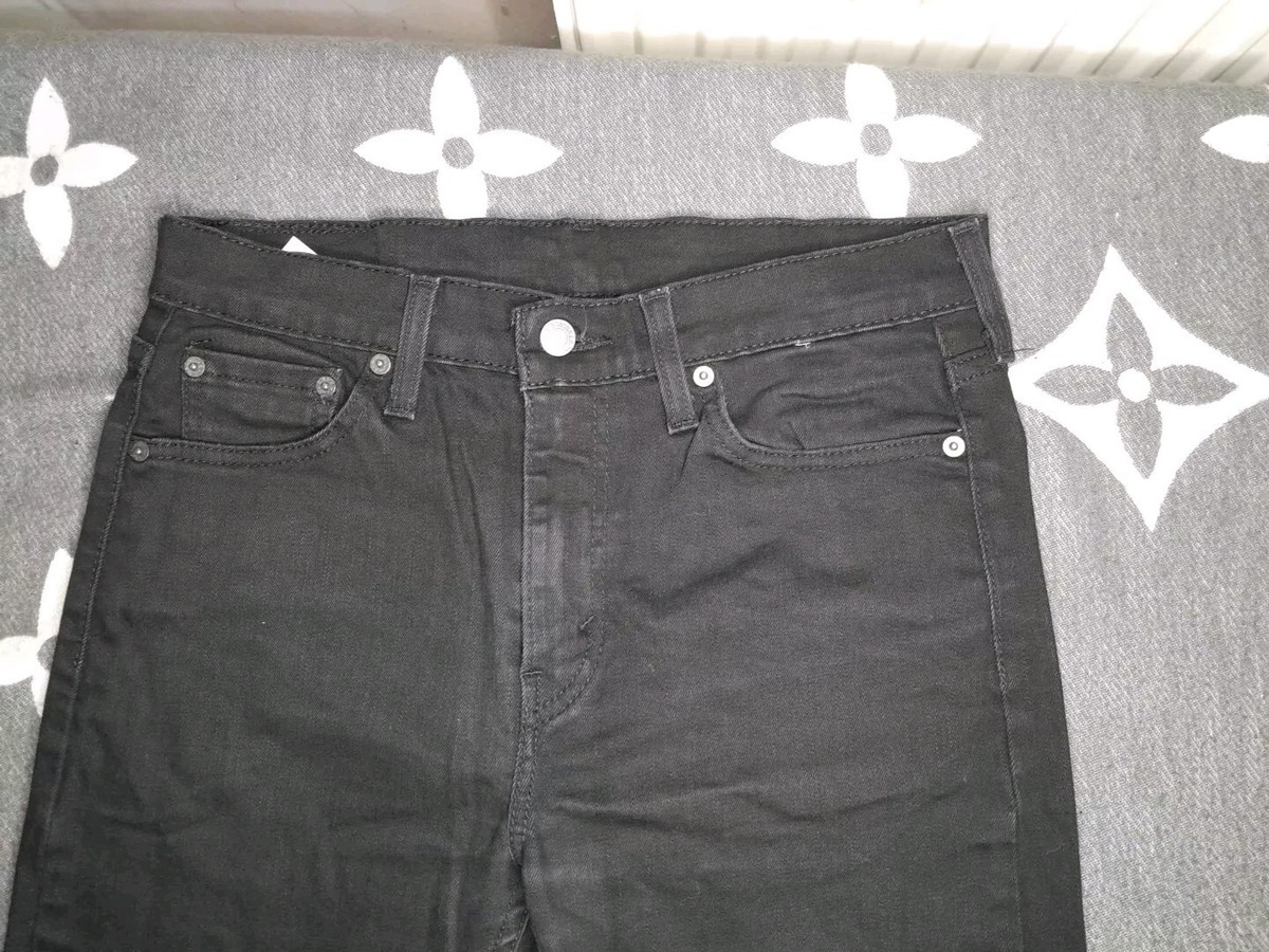 LEVI'S 510 Jeans Mens Black Slim Skinny Stone Wash W30 L30 LEVI'S 510 Jeans Mens Black Slim Skinny Stone Wash W30 L30