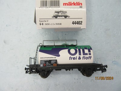 HO - Marklin 44402 Special Edition Tank Car ''OIL!frei & flott'' - NIB