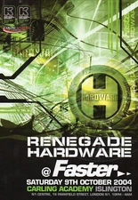 RENEGADE HARDWARE 9/10/2004 Classic Rave Flyer