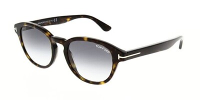 Tom Ford Sunglasses VON BULOW TF521 52B Dark Havana Grey lens
