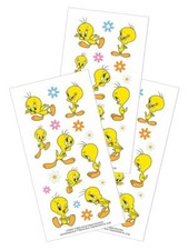 Looney Tunes Tweety Bird Stickers Papercraft DIY Crafts Planner Supply