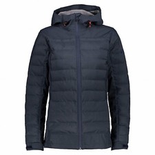 Cmp Women's Thermo Fix Hoodie Insulated Jacket In Dark Blue Size 18