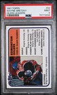 1981 Topps #52 Wayne Gretzky Oilers Leaders Mint PSA 9