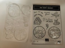 Stampin Up So Very Merry stamp set