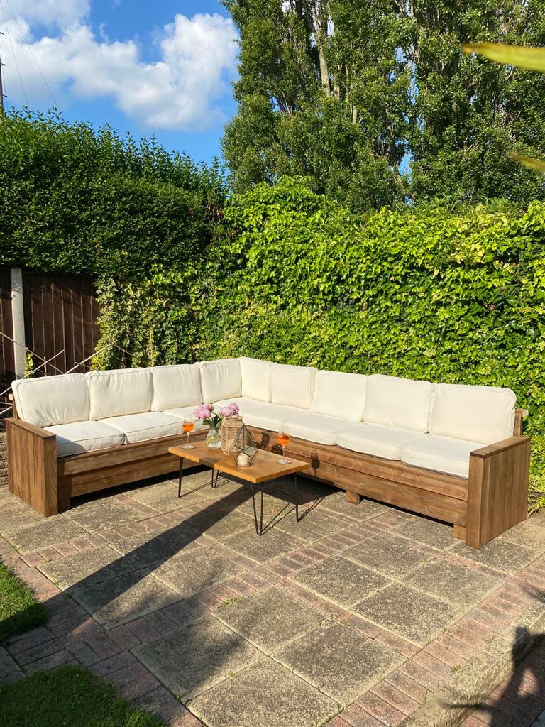 Garden Outdoor Corner Sofa (Bespoke Size) eBay