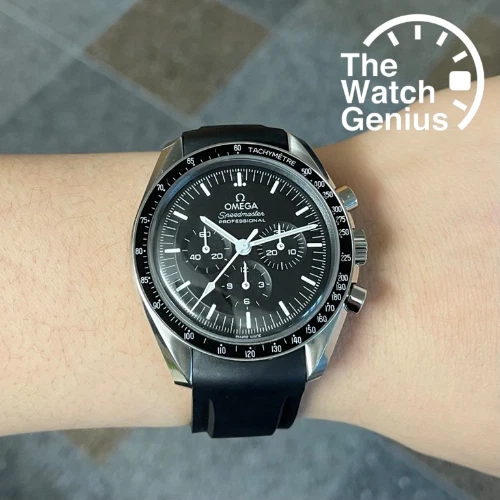 Rubber strap top for speedmaster