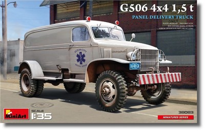 Miniart MIN38083 Scale Model, Molded Color