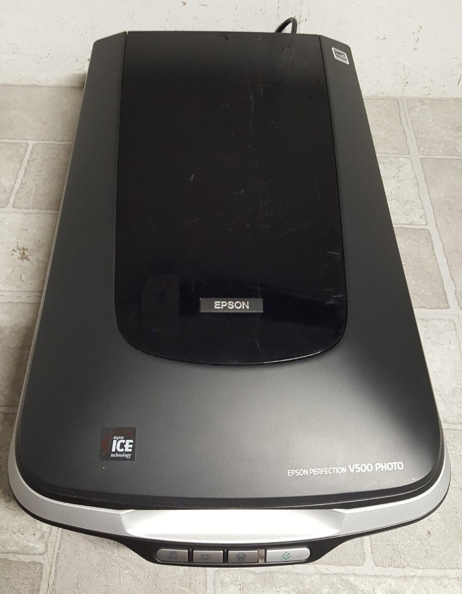 Epson Perfection V500 Flatbed Scanner NO POWER SUPPLY | eBay