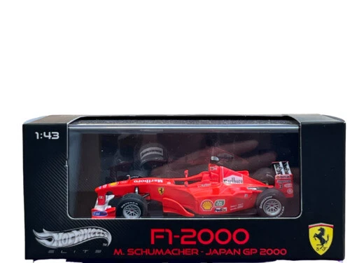 Hot Wheels Ferrari Michael Schumacher Diecast coches de Fórmula 1