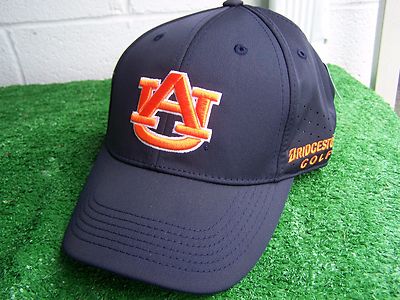 Bridgestone Golf NCAA Auburn Tigers Fitted One Fit Perforated Golf Hat Cap  NEW