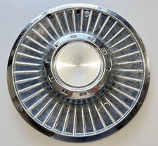 1958 Ford Thunderbird Fairlane Ranchero 14 In Stainless Steel Hub Cap Oem