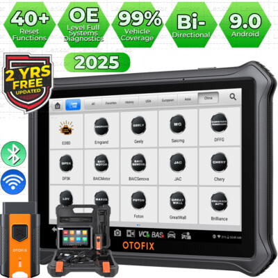 2026 OTOFIX D1 Lite Auto OBD2 Diagnosegerät ALLE Steuergerät Aktiver Test TPMS