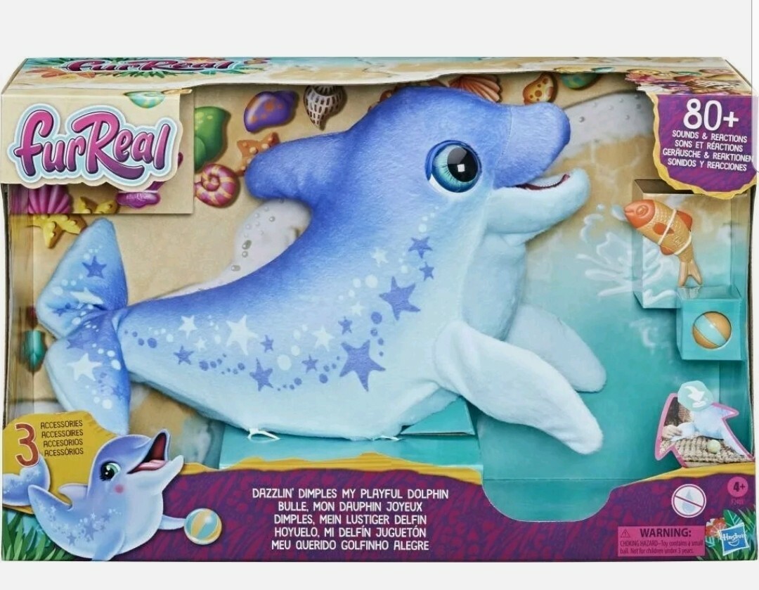 dolphinさま専用 NEW Furreal Dazzlin' Dimples My Playful Dolphin from Dawn Till