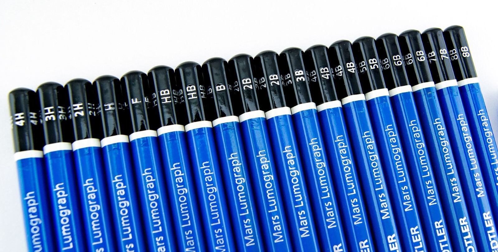 Staedtler Mars Lumograph 100 Pencils Lot Asst Hardness Sharpener Eraser Holder
