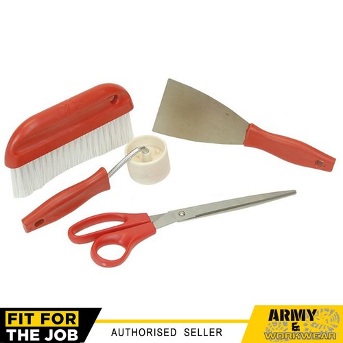 FFJ 4 Piece Wallpaper Hanging Kit Paperhanging Decorating Tools Seam