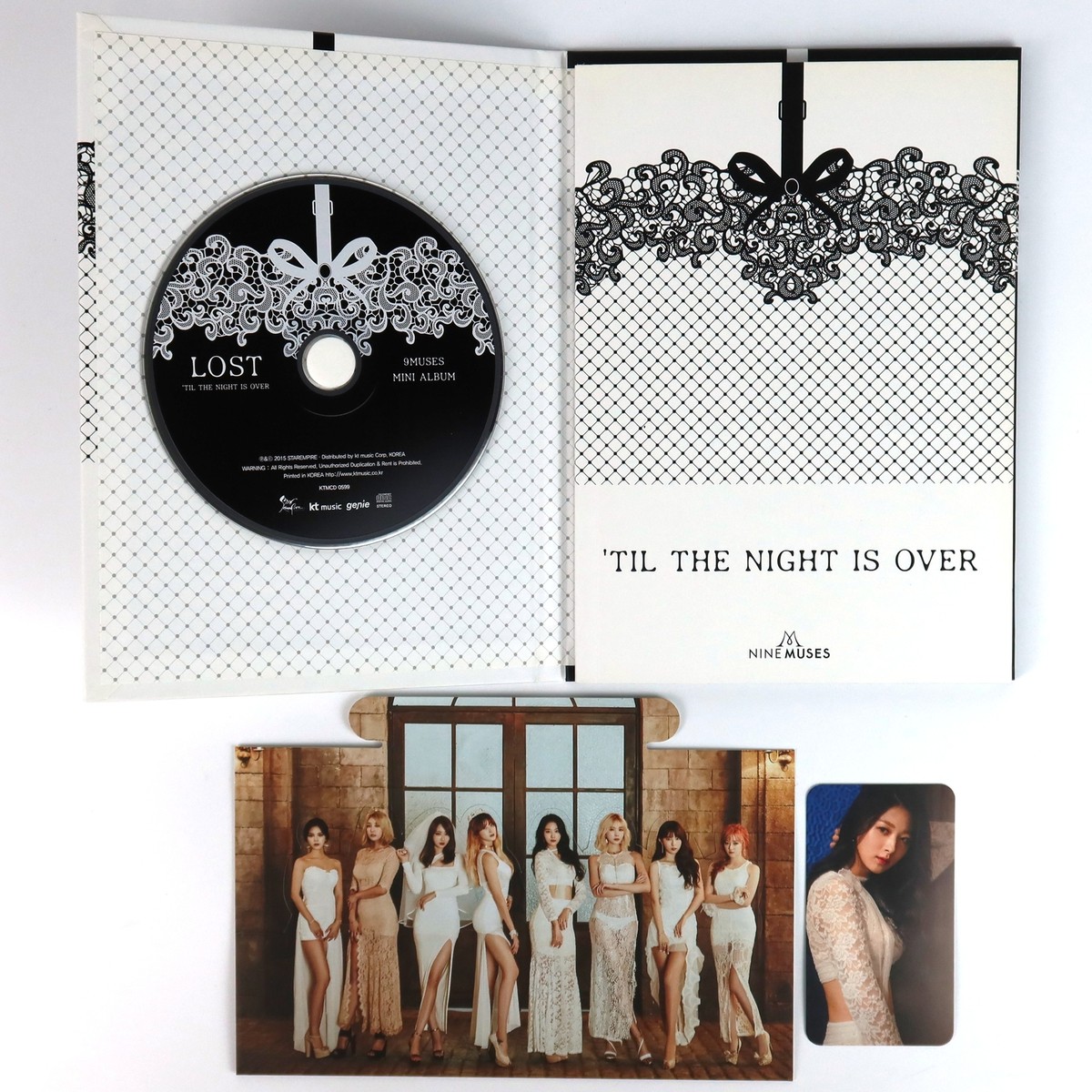 Nine Muses - Lost Mini Album CD Minha PC K-Pop 2015 9Muses | eBay