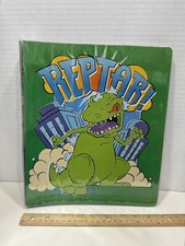 Nickelodeon Rugrats Reptar Rules 3-Ring Looseleaf Binder