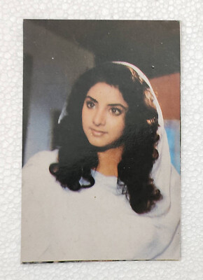 Bollywood Actress- Divya Bharti - Rare Post card #D-20