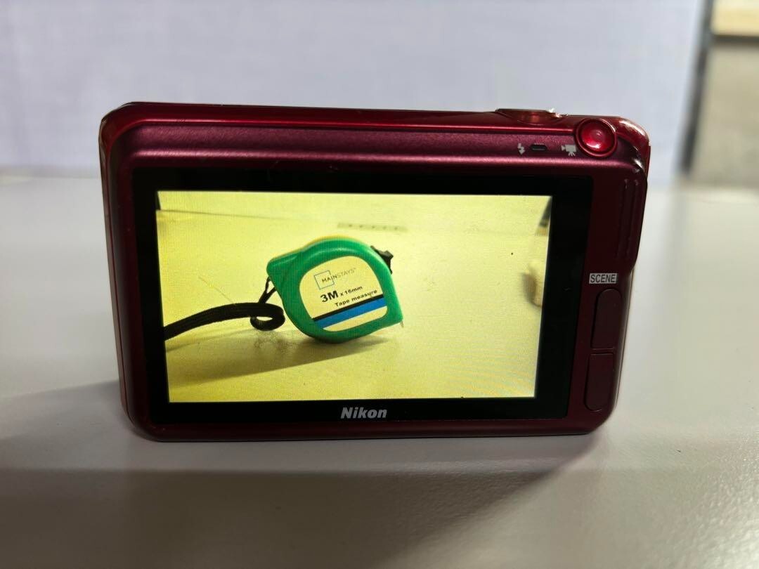 Nikon COOLPIX S6400 Digital Camera red Touch Panel Optical Nikon COOLPIX S6400 Digital Camera red Touch Panel Optical