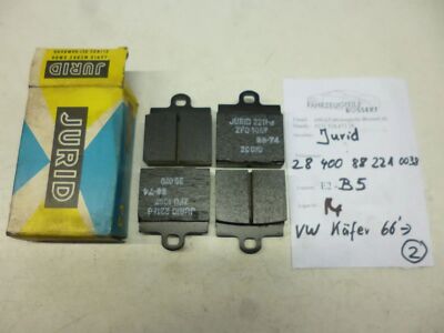 VW Beetle 1500 from '66 jury - brake pads front axle brake padding set front MP