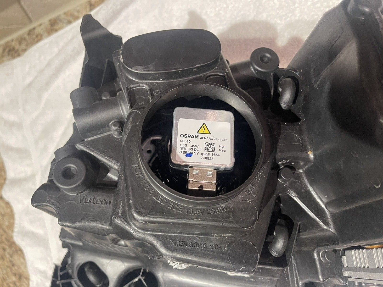 Bentley Continental GT Xenon Headlight 12 13 14 2015 Complete  2021 2022 2023