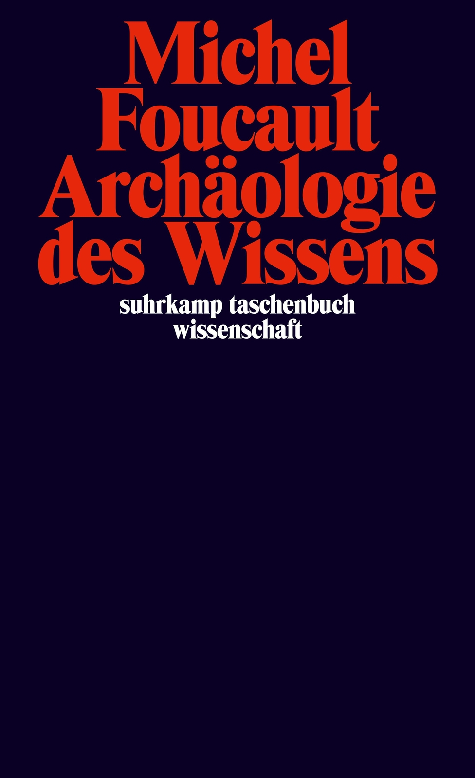 Archäologie Des Wissens Michel Foucault