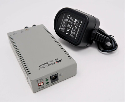 ALLIED TELESIS AT-MMC2000/ST MINI MEDIA & RATE CONVERTER RJ-45 TO