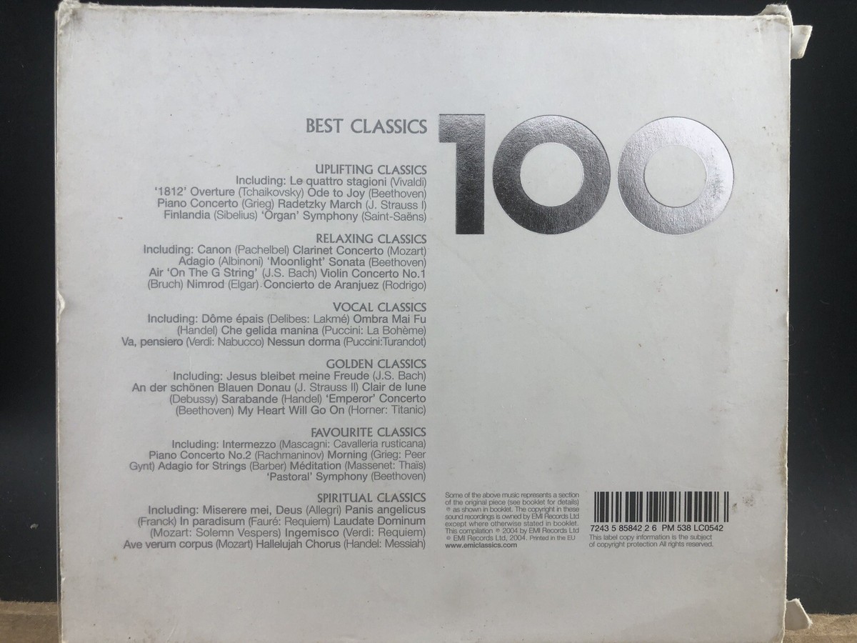 クラシック THE BEST CLASSICS ON COMPACT DISC SEALED - BEST LOVED CLASSICS 2 - CD LONG BOX 1988 COMPACT