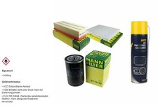 MANN FILTER Paket MANNOL Klimareiniger für VW Golf IV Cabriolet 1E7 2.0