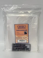 STORAGE STANDARD LPGB60PC40 60 PACK 40" PLASTIC GARMENT BAGS DRY CLEANING BAGS