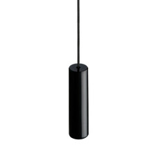 Black ABS Decorative Bathroom Light Pull With 1 Metre Black Pull Cord