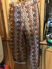 SunDeh by Aritzia Browns/white Cargo PantZ5Size 4 NWOT 100 Organic Cotton  B7 — photo 4