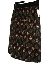 LuLaRoe Women's Small Jill Accordion Pleated Midi ALine Skirt