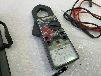 Vintage Hioki 3127 Analog Clamp On Hi Tester in Case JAPAN