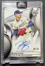 2025 Topps Chrome Black River Ryan White Auto /10 RC #CBA-RR