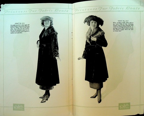 Printzess Fur Fabric Coats Catalog MD Schwartz Port Allegany Pa ca 1910 - Picture 6 of 7