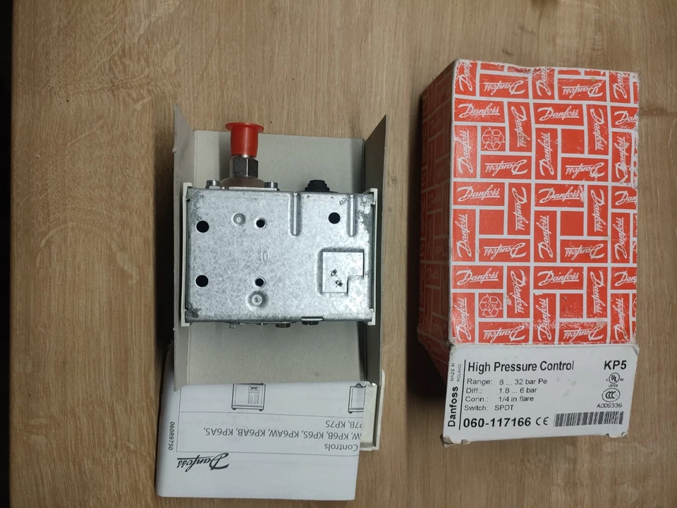 Pressostat Kp5 Danfoss High Pressure Control 060-117166 - Image 3 of 3