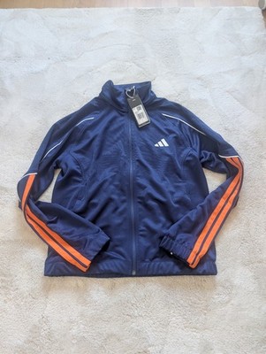 Adidas WStadium TS Damenjacke Blau/Orange Größe M 38-40Neu!