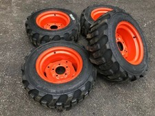1 Or 4-23x8.50-12 Xd2010 Foam Filled Skid Steer Tiresrims For Bobcat S70 More